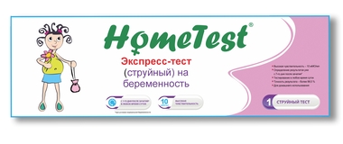 HomeTest (струйный) Тест для ранней диагностики беременности (1шт.)